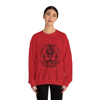 Smile In A Mug Shot Sweatshirt