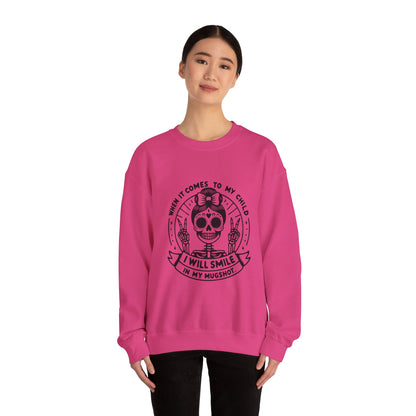 Smile In A Mug Shot Sweatshirt