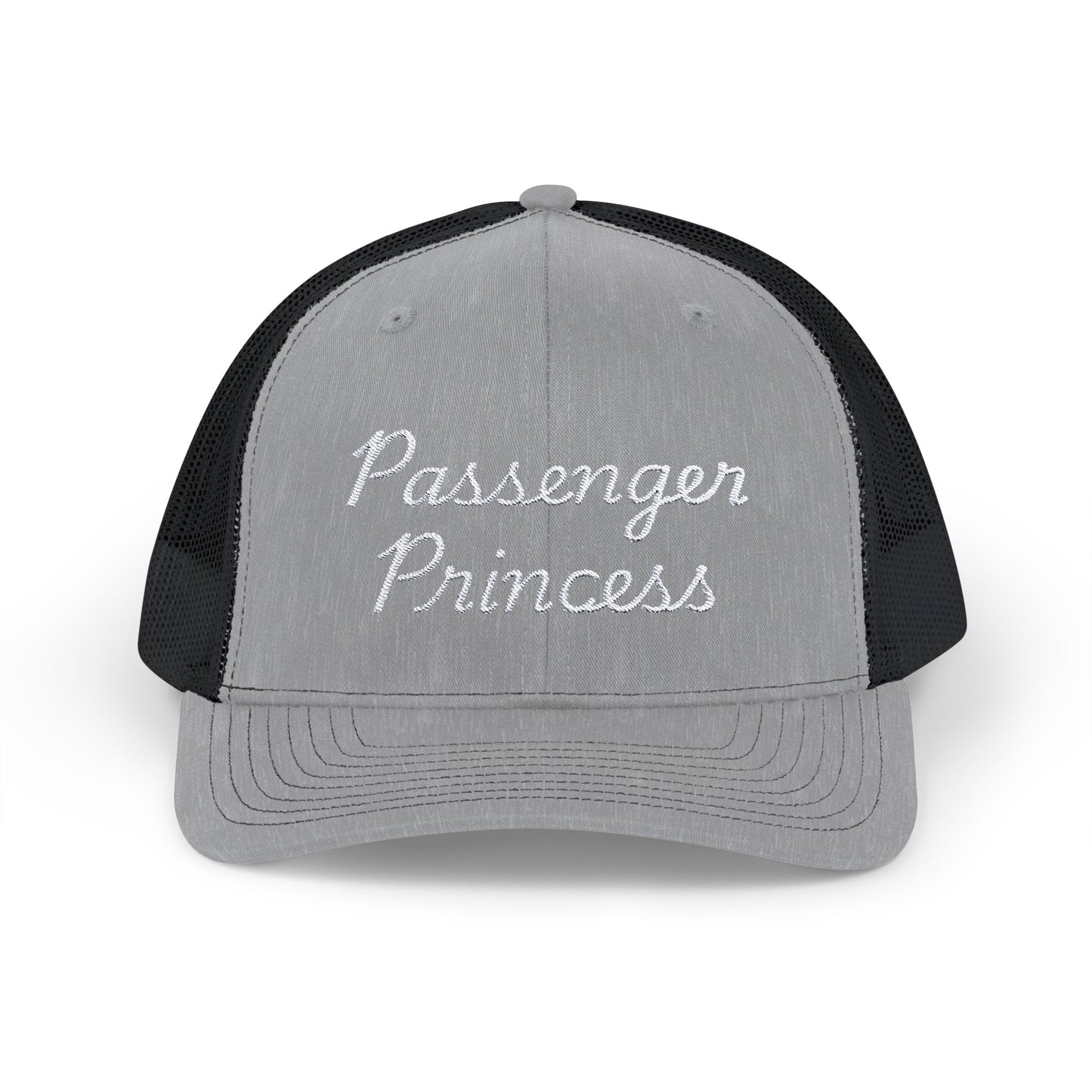 Embroidered "Passenger Princess" Trucker Hat