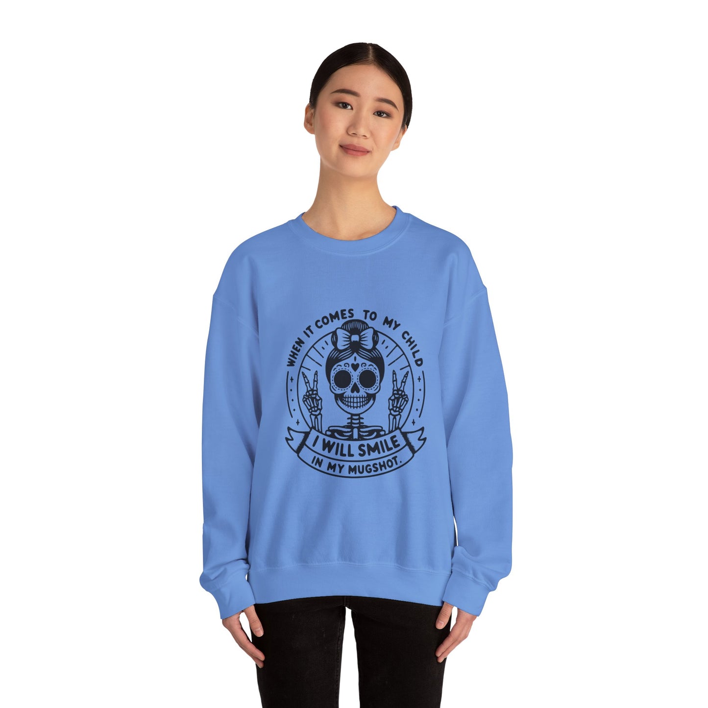 Smile In A Mug Shot Sweatshirt