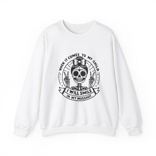 Smile In A Mug Shot Sweatshirt