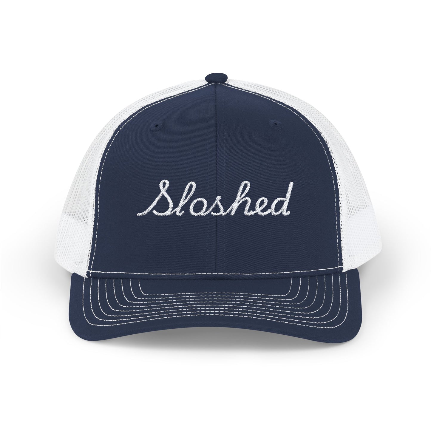 Embroidered "Sloshed" Trucker Hat