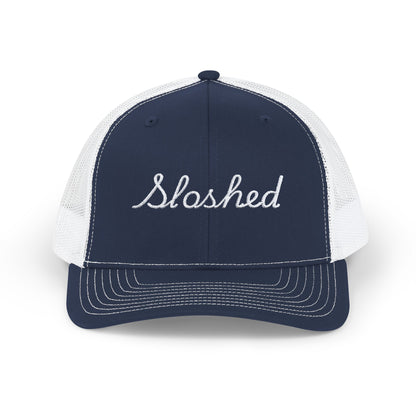 Embroidered "Sloshed" Trucker Hat