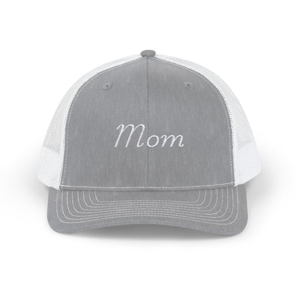 Embroidered "Mom" Trucker Hat