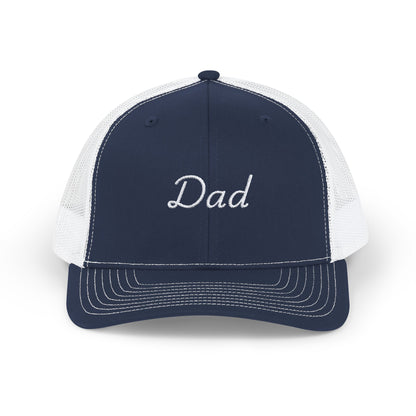 Embroidered "Dad" Trucker Hat