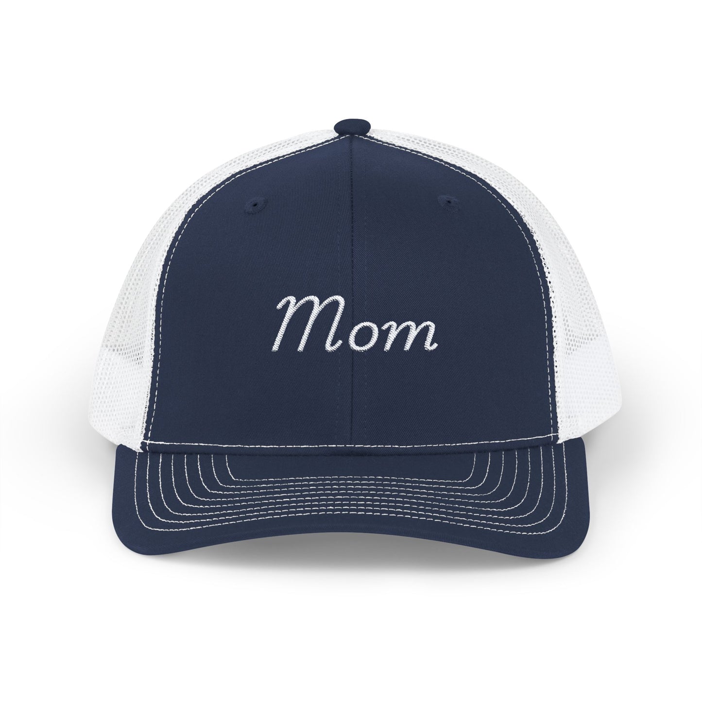 Embroidered "Mom" Trucker Hat