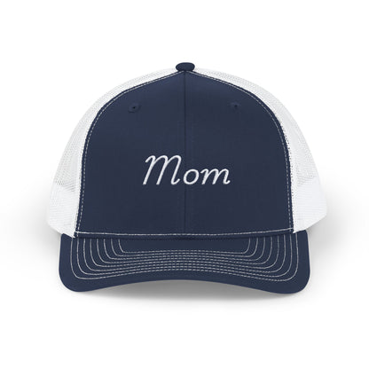 Embroidered "Mom" Trucker Hat