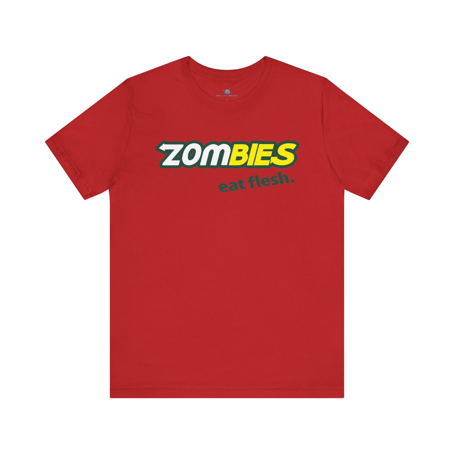 Zombies Eat Flesh Parody T-Shirt