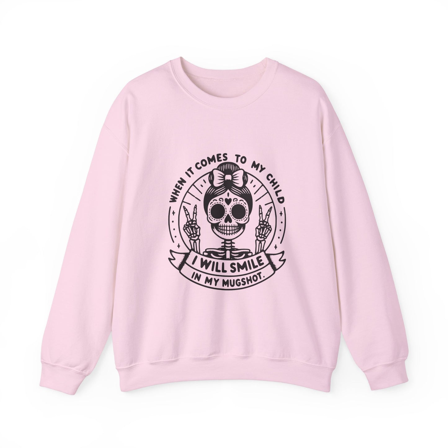 Smile In A Mug Shot Sweatshirt