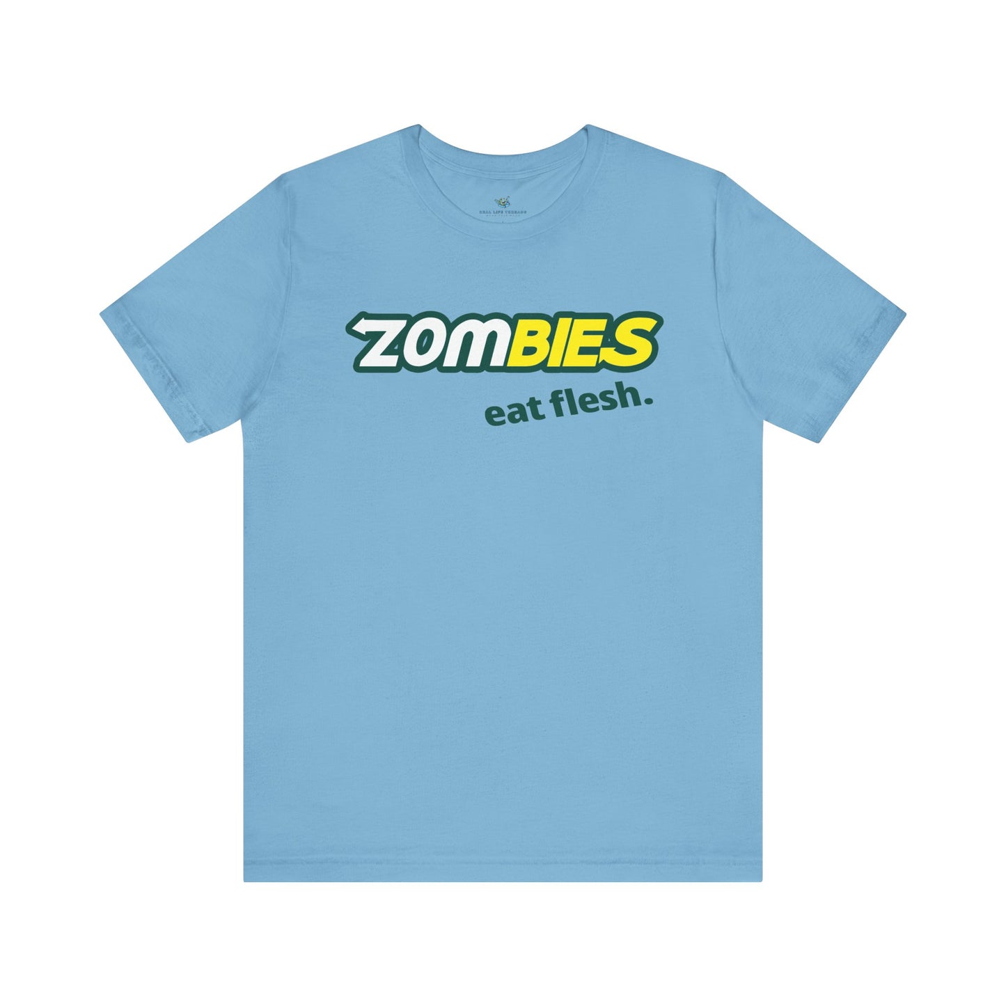 Zombies Eat Flesh Parody T-Shirt