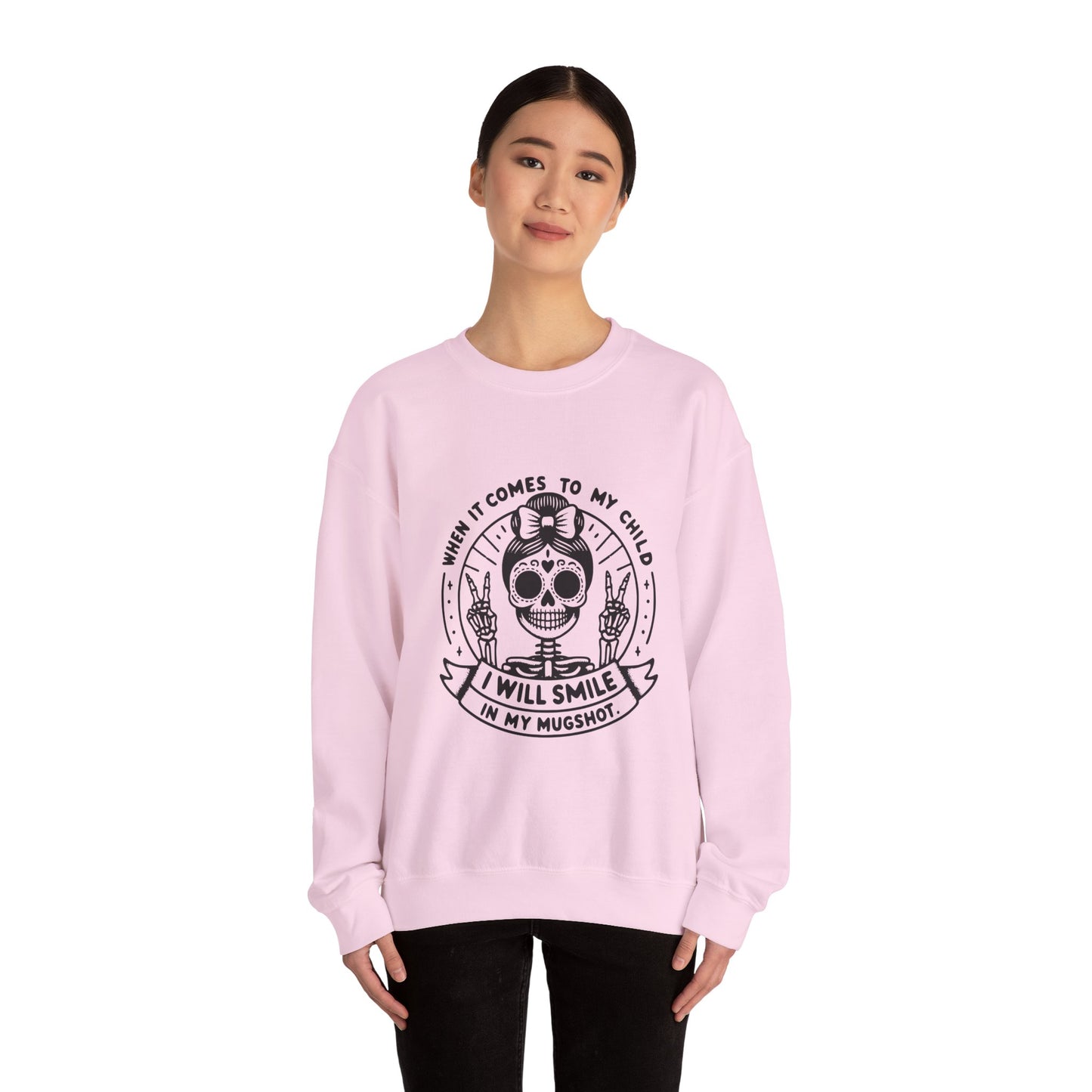 Smile In A Mug Shot Sweatshirt