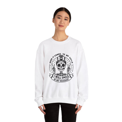 Smile In A Mug Shot Sweatshirt