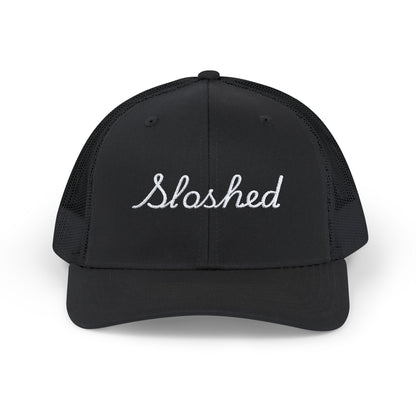 Embroidered "Sloshed" Trucker Hat