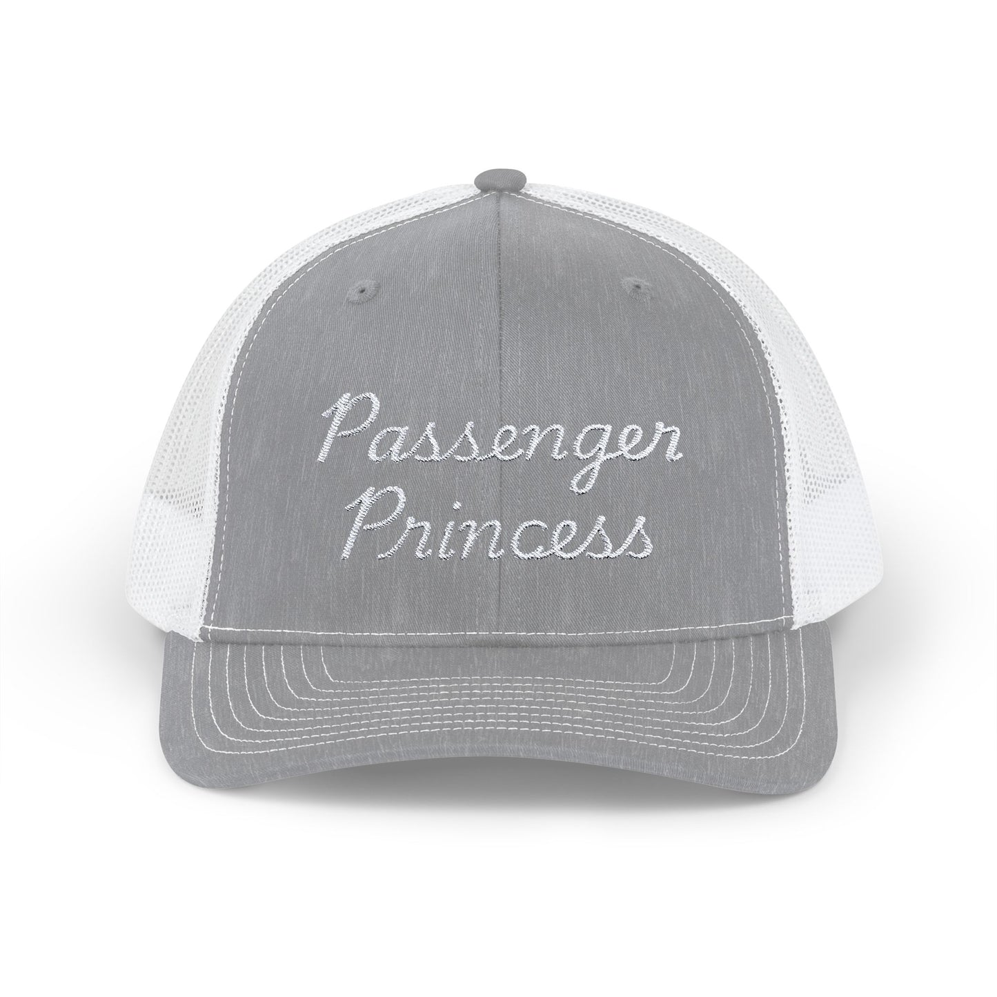 Embroidered "Passenger Princess" Trucker Hat