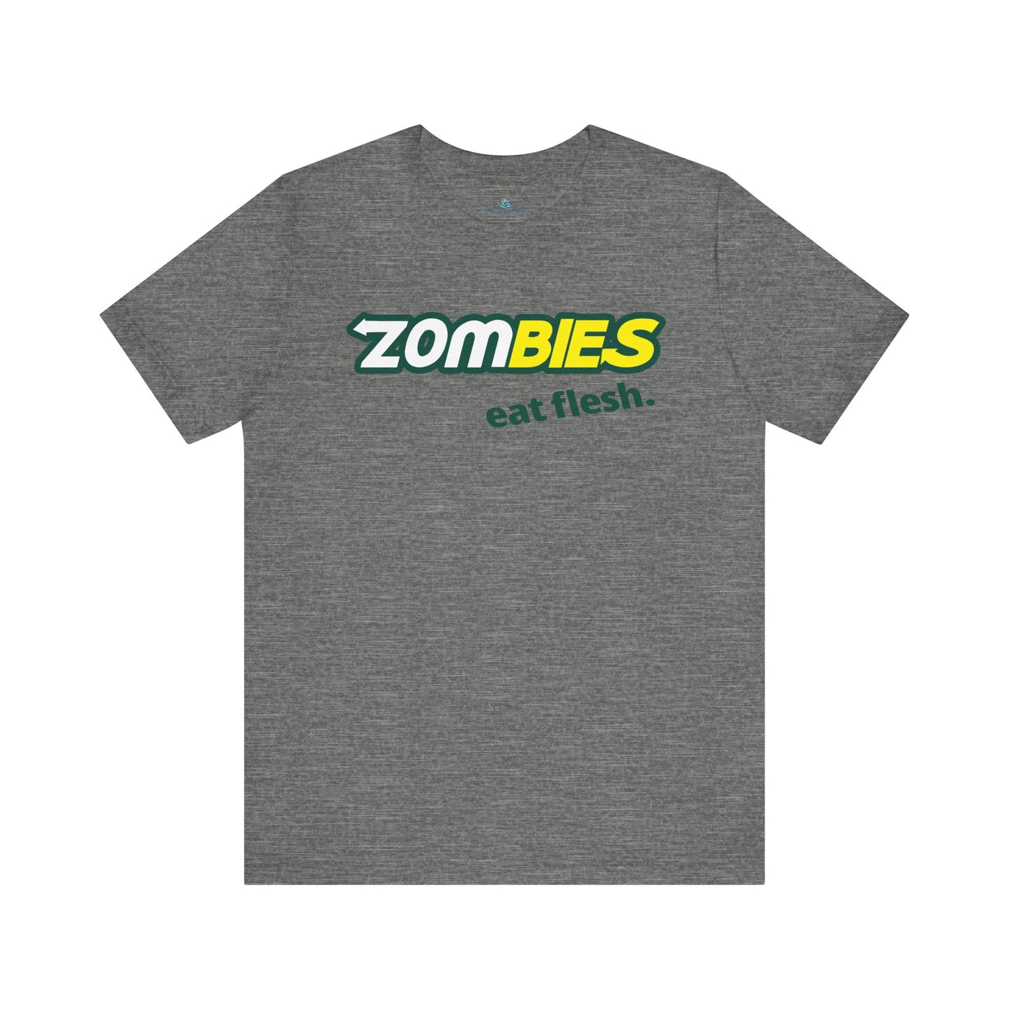 Zombies Eat Flesh Parody T-Shirt