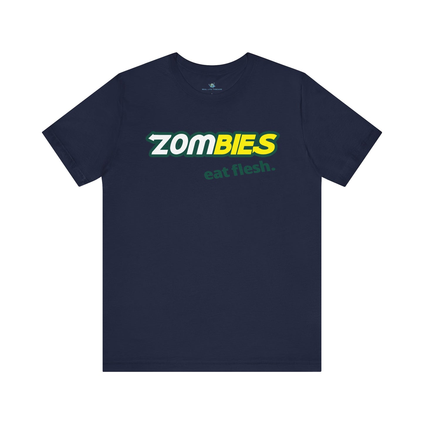 Zombies Eat Flesh Parody T-Shirt